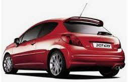 Peugeot 207 Verlagingsveren van APEX