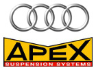 audi verlagingsveren apex