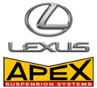 lexus verlagingsveren apex