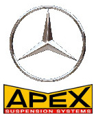 mercedes verlagingsveren apex