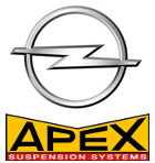 opel verlagingsveren apex